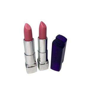 2 pack Rimmel Moisture Renew Lipstick, # 127 Pink Chic * Flawed tips